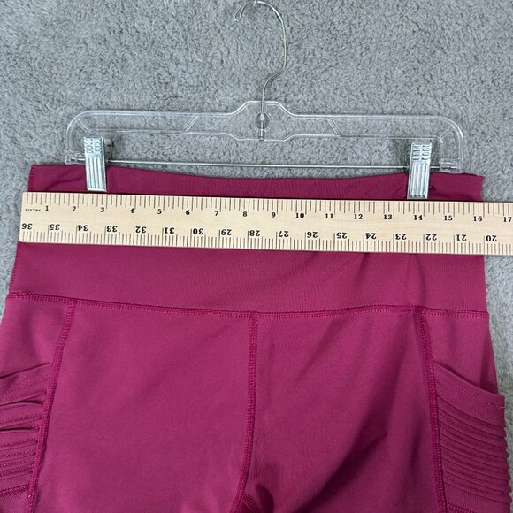 TKO Technical Knockout Women's Full Length Violet Yoga Pants Plus Size 1X - Picture 6 of 9